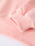 Load image into Gallery viewer, Girls Pink Bow Trim Sweatshirt and Pants Set
