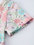 Load image into Gallery viewer, Spring Pastel Floral Girls Casual Dress
