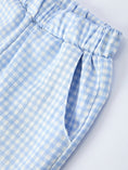 Load image into Gallery viewer, PREORDER Toddler Boys Summer Crocodile Embroidered Plaid Shorts Set

