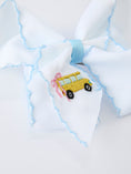 Load image into Gallery viewer, Back-to-school Truck Applique Girls Hairpin 4 Inches/6.25 inches
