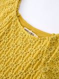 Load image into Gallery viewer, Spring Solid Girls Lace Tiered Dress With Scrunchie
