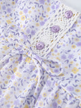 Load image into Gallery viewer, Spring Floral Girls Ruffle Bow Spaghetti Strap Dress
