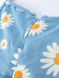 Load image into Gallery viewer, Spring Daisy Girls' Blue Dress
