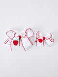 Load image into Gallery viewer, Back-to-school Apple Applique Girls Hairpin 4 Inches/6.25 inches
