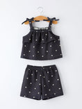 Load image into Gallery viewer, Summer Daisy  Girls Bow Ruffle Set
