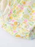 Load image into Gallery viewer, Spring Floral Smocked Baby Girl Romper
