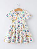 Load image into Gallery viewer, Girl Back To School Twirl Dress
