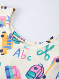 Load image into Gallery viewer, Girl Back To School Twirl Dress
