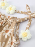 Load image into Gallery viewer, Floral Daisy Girl Spaghetti Strap Dress
