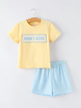 Load image into Gallery viewer, "MAMA'S BESTIE " Embroidered Toddler Boys' Set

