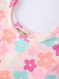Load image into Gallery viewer, Girl Colorful Floral Short Sleeve Dress
