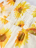 Load image into Gallery viewer, Sunflower Girls Smocked Ruffle Romper
