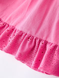 Load image into Gallery viewer, Pink Girl Smocked Ruffle Dress
