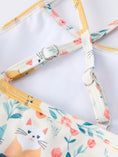 Load image into Gallery viewer, Summer Cat Print Girls Two Piece Swimsuit
