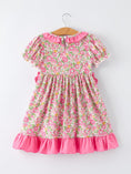Load image into Gallery viewer, "DADDY'S GIRL" Bow Embroidered Ruffle Collar Girl Dress
