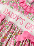 Load image into Gallery viewer, "DADDY'S GIRL" Bow Embroidered Ruffle Collar Girl Dress
