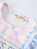 Load image into Gallery viewer, “DADDY'S GIRL” Smocked Plaid Baby Girls Romper
