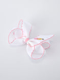 Load image into Gallery viewer, Back to School Yellow Pencil Bow Hair Clip 6.25 Inch
