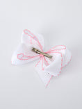 Load image into Gallery viewer, Back to School Yellow Pencil Bow Hair Clip 6.25 Inch
