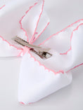 Load image into Gallery viewer, Back to School Yellow Pencil Bow Hair Clip 6.25 Inch

