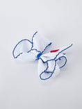 Load image into Gallery viewer, Back to School Apple Bow Hair Clip 6.25 Inch
