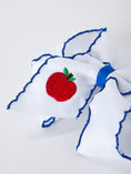 Load image into Gallery viewer, Back to School Apple Bow Hair Clip 6.25 Inch
