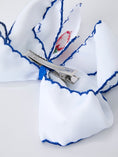 Load image into Gallery viewer, Back to School Apple Bow Hair Clip 6.25 Inch
