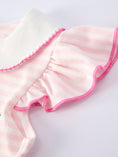 Load image into Gallery viewer, Strawberry Girl Dress Ruffle Peter Pan Collar
