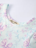 Load image into Gallery viewer, Summer Floral Bow Print Girl Dress
