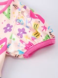 Load image into Gallery viewer, Back to School Print Girls Dress Short Sleeve Pocket

