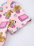 Load image into Gallery viewer, Back to School Print Girls Dress Short Sleeve
