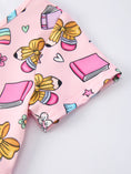 Load image into Gallery viewer, Back to School Print Girls Dress Short Sleeve
