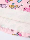 Load image into Gallery viewer, Back to School Print Girls Dress Short Sleeve
