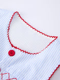 Load image into Gallery viewer, Girls Back To School Apple Twirl Dress Smocked
