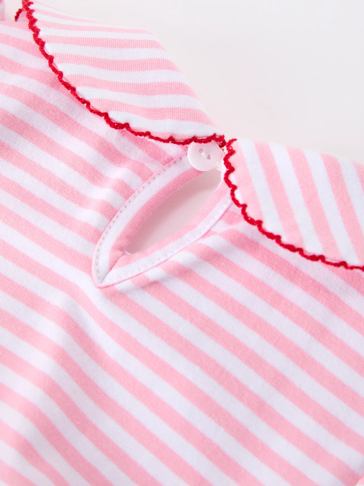 Girls Back To School Apple Applique Twirl Dress Ruffle Petal Collar