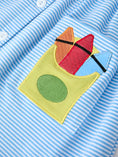 Load image into Gallery viewer, Girls Back To School Pencil Dress Petals Collar Pocket Applique
