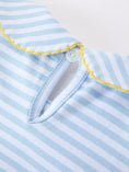 Load image into Gallery viewer, Girls Back To School Crayon Dress Ruffle Petal Collar Applique
