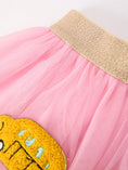 Load image into Gallery viewer, Back To School School Bus Girls Skirt Tulle Applique Skirt
