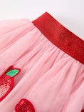Load image into Gallery viewer, Back To School Apple Bow Girls Skirt Tulle Sequin Applique
