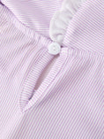 Load image into Gallery viewer, Back To School Pencil Applique Girls Purple Dress Petals Collar Ruffle
