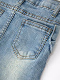Load image into Gallery viewer, Denim Bow Girls Skirt
