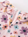 Load image into Gallery viewer, Halloween Thanksgiving Pumpkin Floral Bow Bloomer Set
