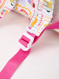 Load image into Gallery viewer, Back to School Print Girls Backpack Ruffle Bag
