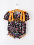 Load image into Gallery viewer, Fall Orange Floral Baby Bubble
