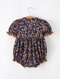 Load image into Gallery viewer, Fall Orange Floral Baby Bubble
