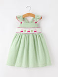 Load image into Gallery viewer, Western Boots Cactus Girls Dress Stripe
