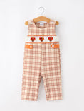 Load image into Gallery viewer, Thanksgiving Turkey Plaid Baby JonJon
