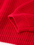 Load image into Gallery viewer, Mom and Me Winter Christmas Red "merry" Pullover Sweater
