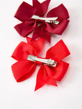 Load image into Gallery viewer, Girls Bow Hair Clip Set
