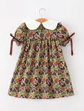 Load image into Gallery viewer, Duck Camo Embroidered Duck Girl Dress Short Sleeves
